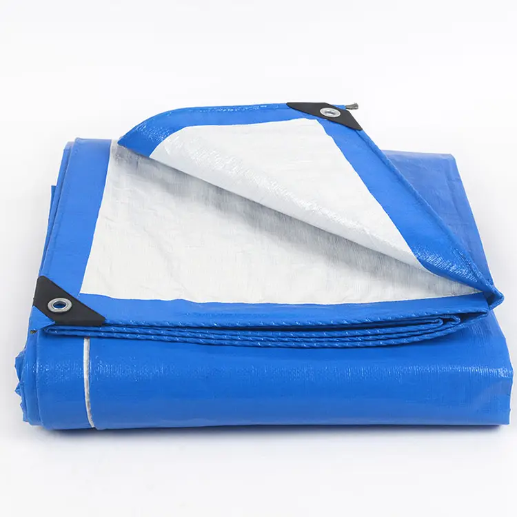 160 கிராம் நீல வெள்ளை பெ டார்பாலின் 160 கிராம் நீல வெள்ளை பெ டார்பாலின்