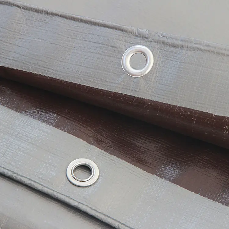 220 கிராம் சில்வர் பிரவுன் பெ டார்பாலின்