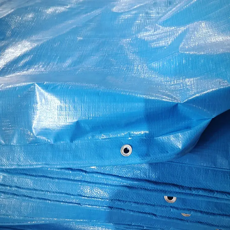 நீலம் 150GSM PE TARPAULIN