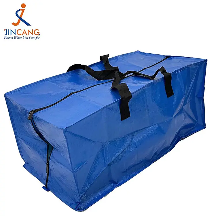 ஹெவி டியூட்டி பி.இ. நெய்த நகரும் சேமிப்பு பைகள்