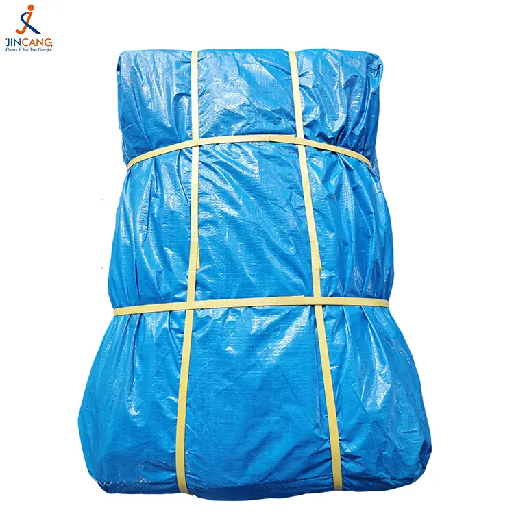 நீலம் 150GSM PE TARPAULIN