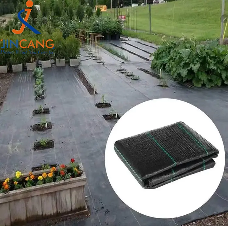 பிபி நெய்த களை பாய்