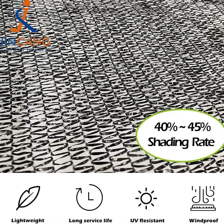 சூரியனைத் தடுக்கிறது மற்றும் வெப்ப நிழல் வலையை குறைக்கிறது