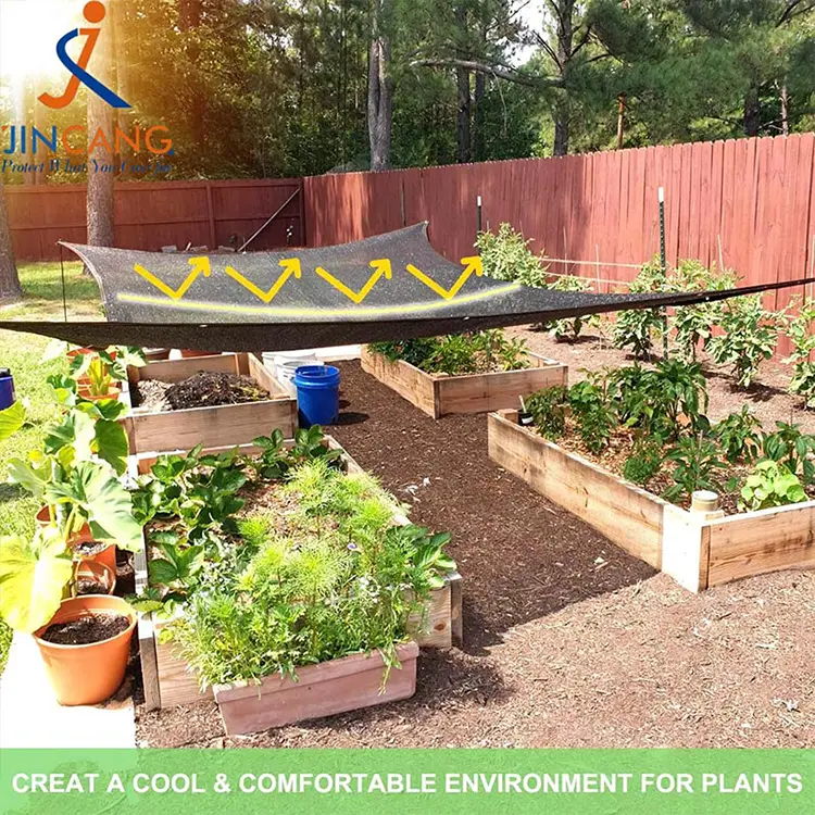 சூரியனைத் தடுக்கிறது மற்றும் வெப்ப நிழல் வலையை குறைக்கிறது