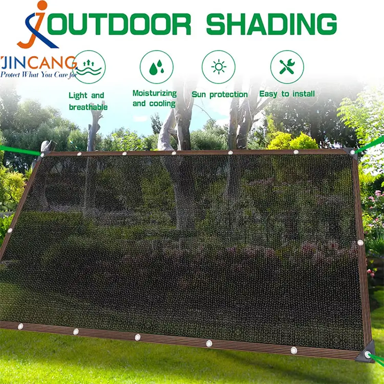 சூரியனைத் தடுக்கிறது மற்றும் வெப்ப நிழல் வலையை குறைக்கிறது