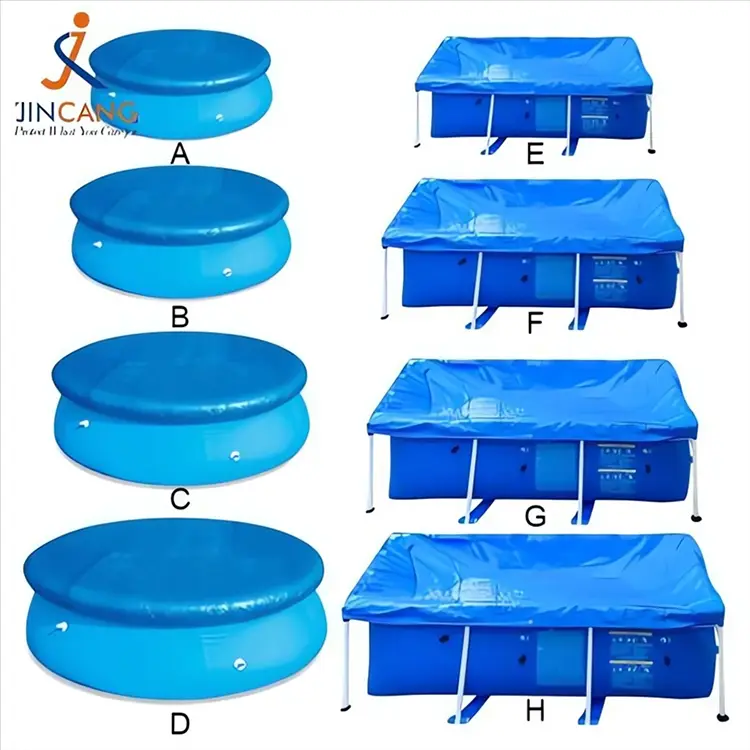 தரை குளம் கவர் மேலே