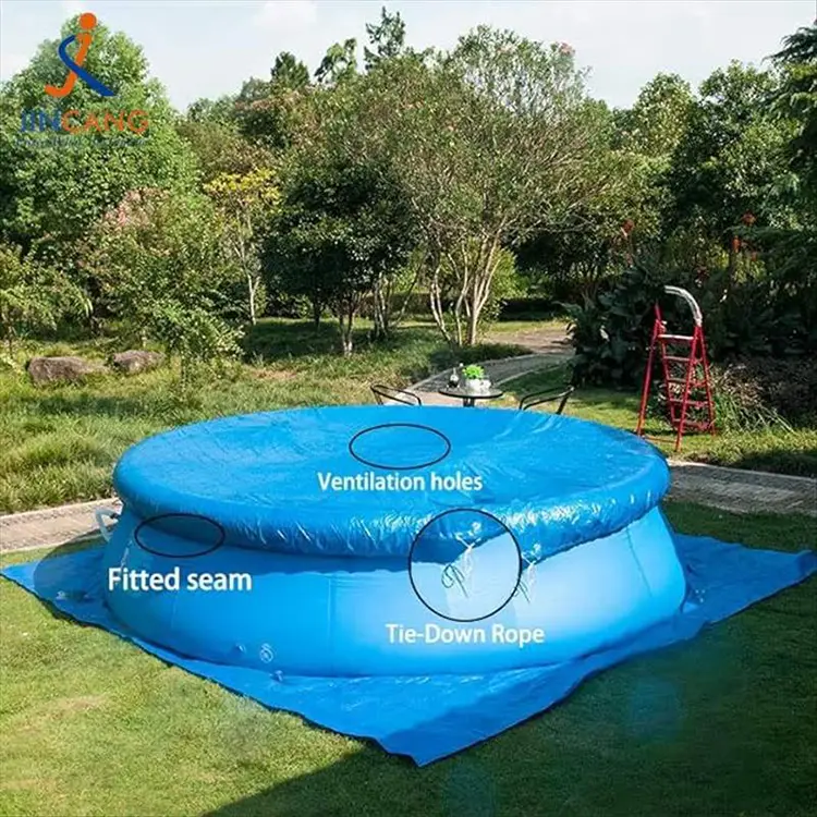 தரை குளம் கவர் மேலே